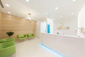 Kelowna Skin Care Clinic Reception at Cerulean Medical Institute