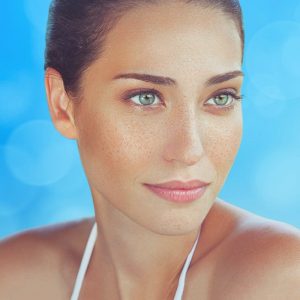Laser treatment of brown spots at Cerulean Medical Institute in Kelowna, BC to display youthful looking skin