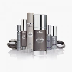 An assortment of Skin Medica products