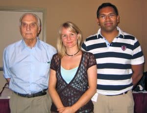 Dr. Praven Chetty, RN. Isabel Soriano with Dr. Pierre Fournier July 2007